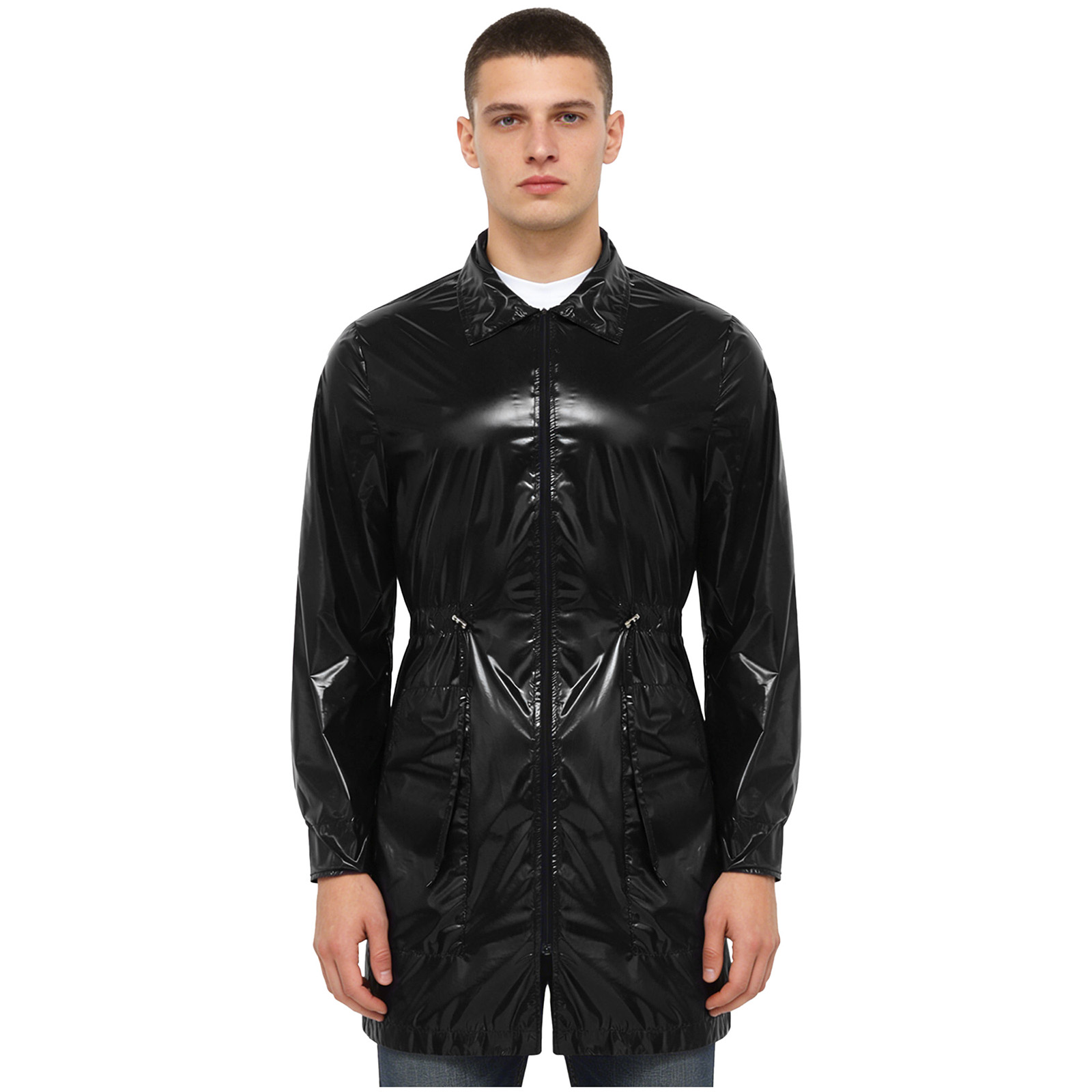 Outdoor Camping Jacket - Mens Waterproof Rain Jacket Coat Pockets