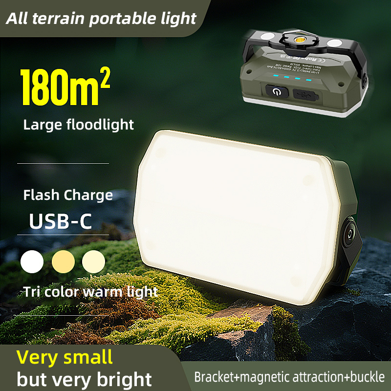 Outdoor Camping Gazebo - Camping Lantern Rechargeable Outdoor Hang Tent
