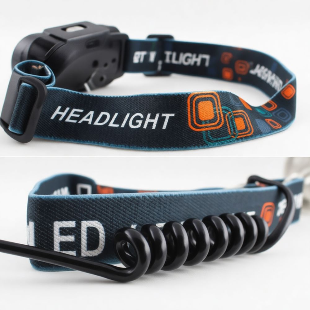 Outdoor Camping Jobs - Powerful LED Headlamp 3 Bulb Tactical