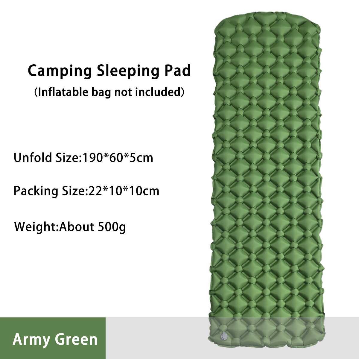 Outdoor Camping Gazebo - Camping Inflatable Mattress in Tent Folding