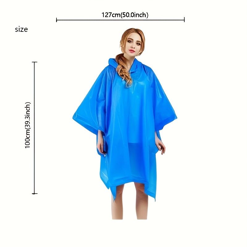 Rain Ponchos For Adults Pouch  - đánh giá và giá Outdoor Camping Jacket