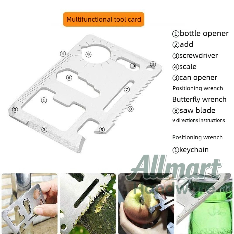 Multi functional portable EDC  - đánh giá và giá Outdoor Camping Equipment
