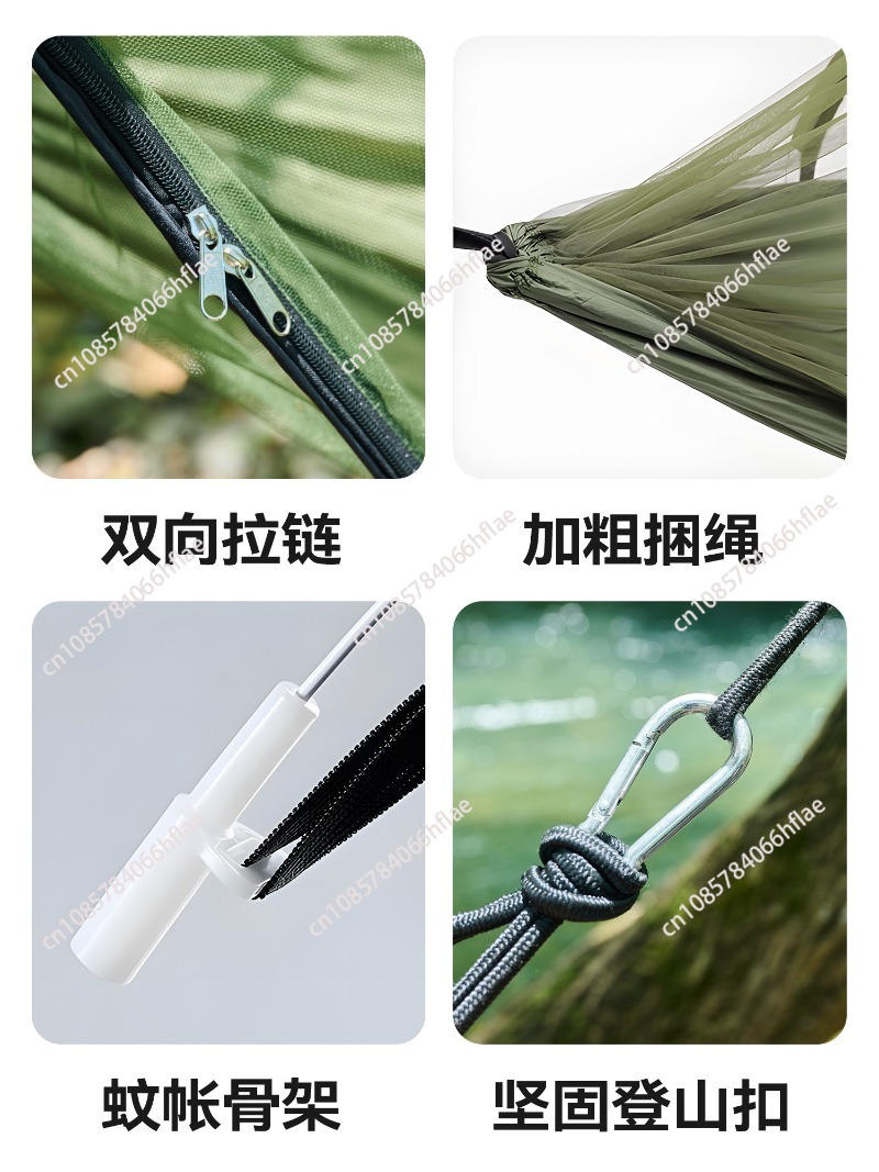 Hammock Outdoor Adult Anti-Mos - đánh giá và giá Camping Hammock