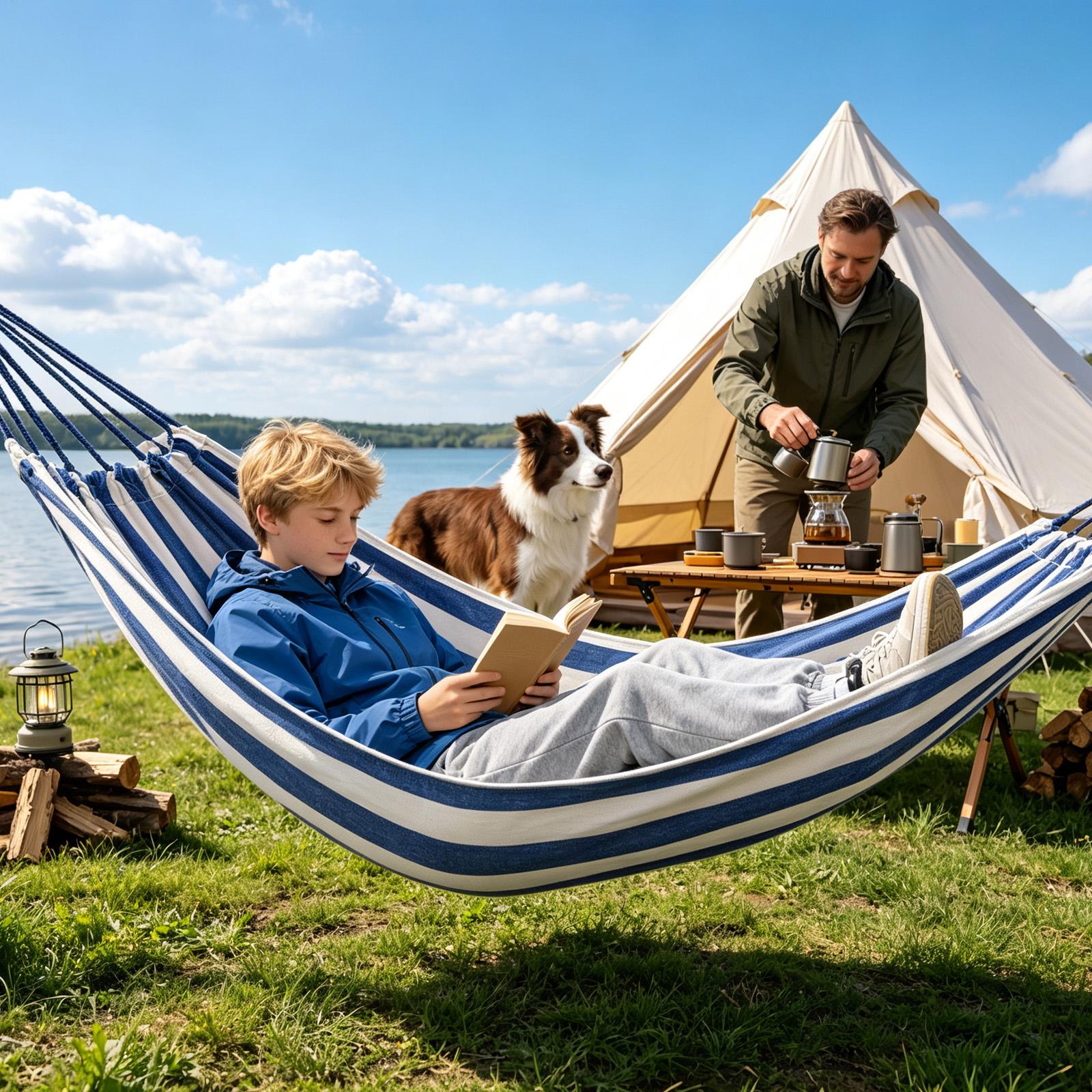 Portable Hammock 200x150cm Por - đánh giá và giá Camping Hammock