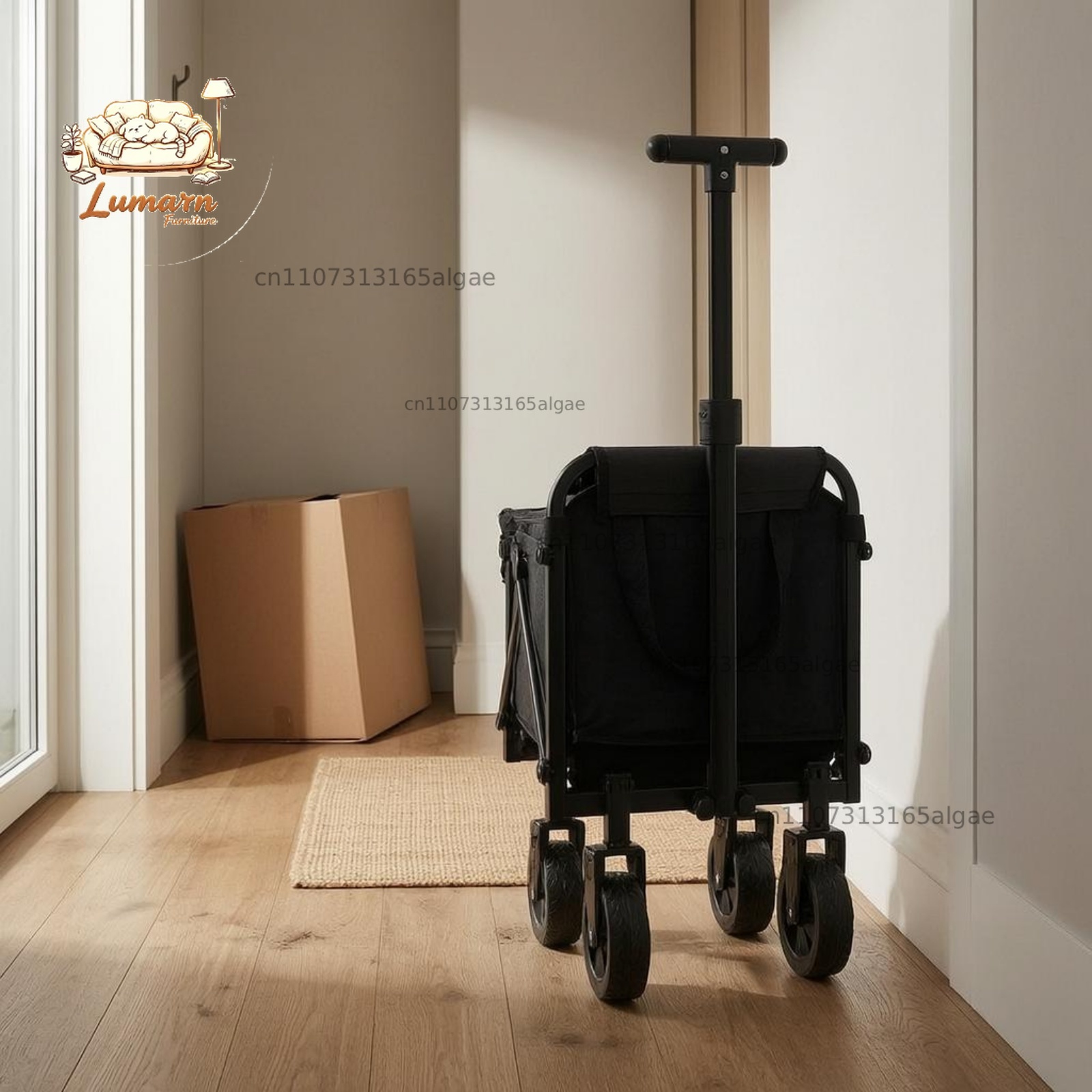 Foldable Camping Wagon Carbon  - đánh giá và giá Jinli Outdoor Camping