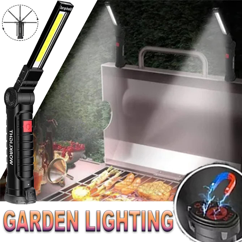 Portable LED Flashlight with M - đánh giá và giá Outdoor Camping Lighting