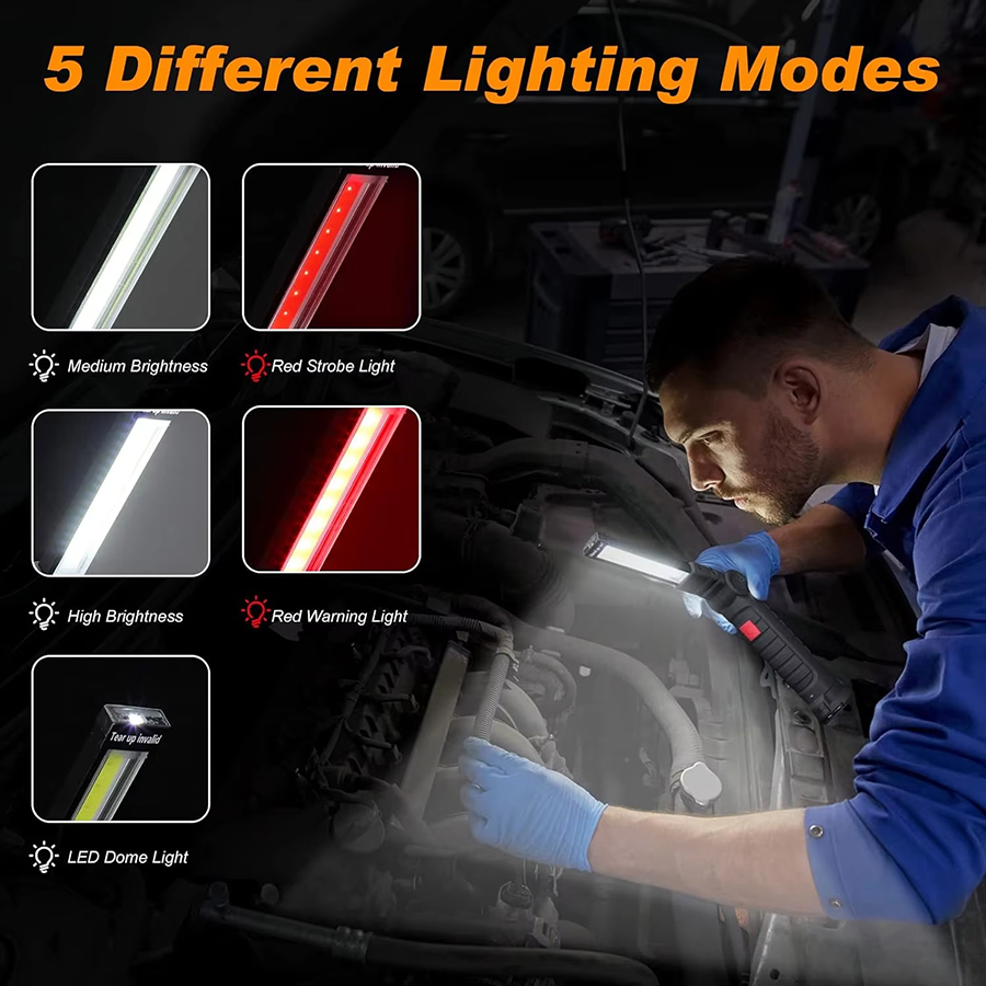 Portable LED Flashlight with M - đánh giá và giá Outdoor Camping Lighting