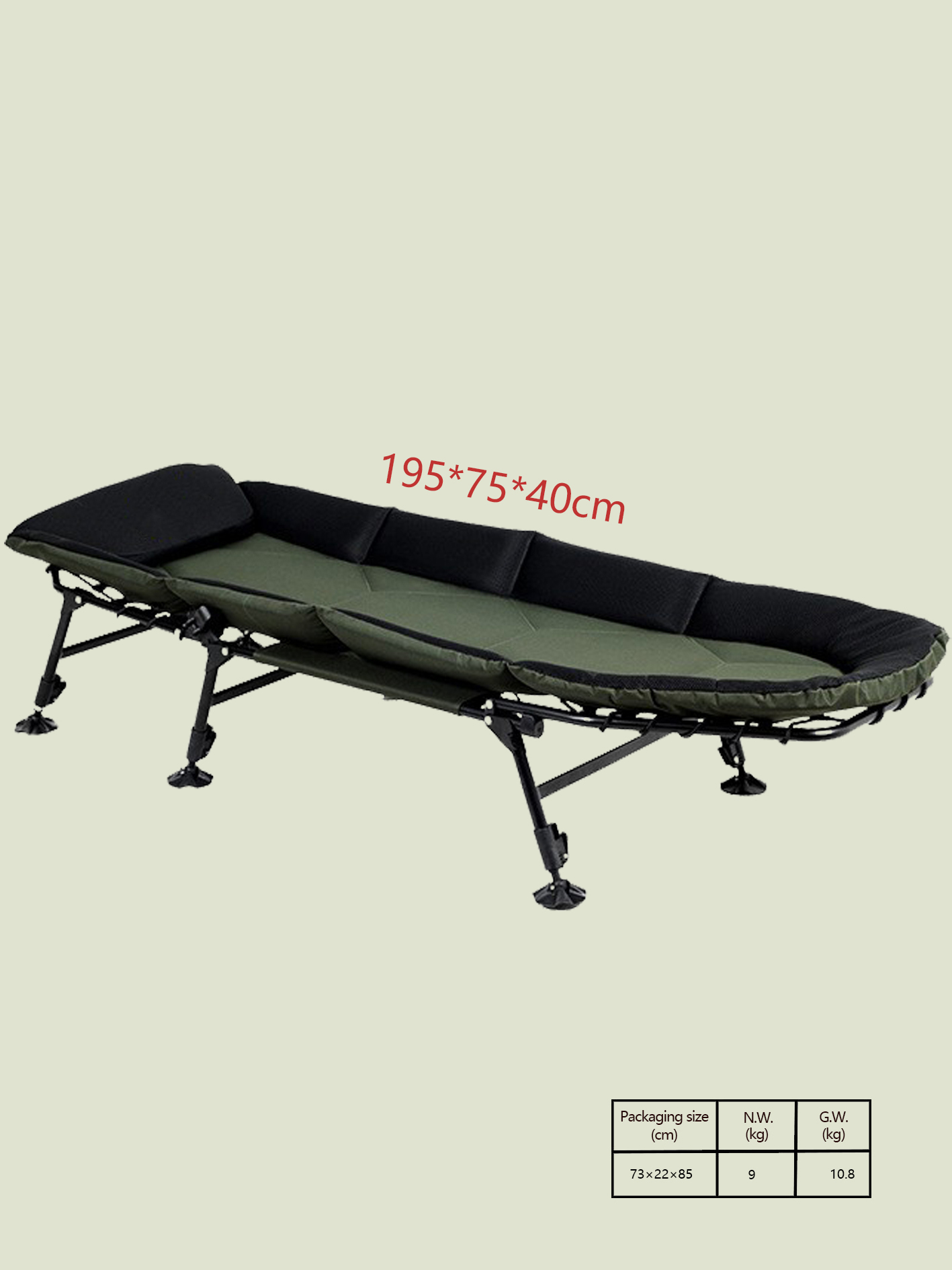 Folding Bed Widened Thickened  - đánh giá và giá Outdoor Camping Beds For Sale