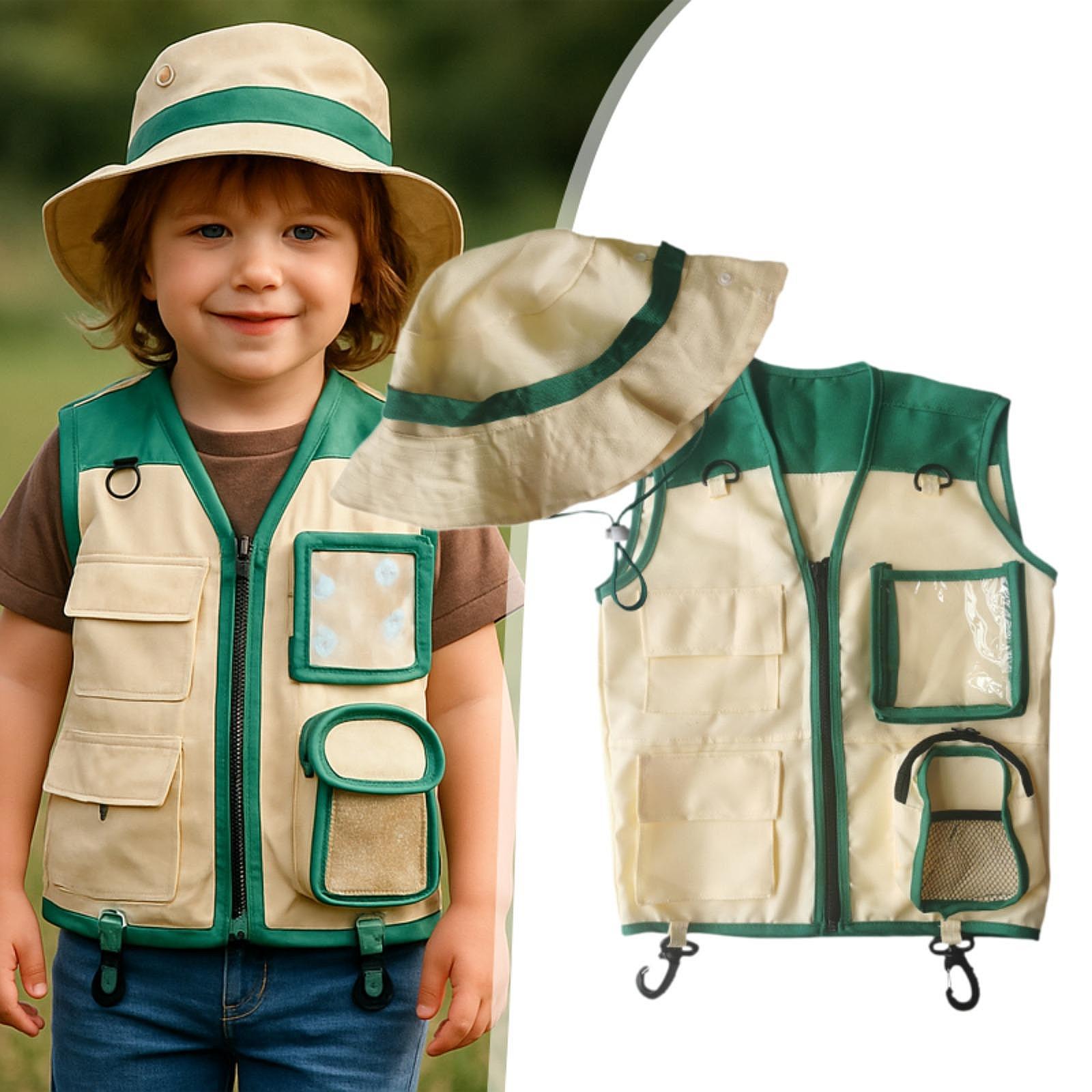 Kids Outdoor Exploration Vest  - đánh giá và giá Outdoor Camping Kids Activities