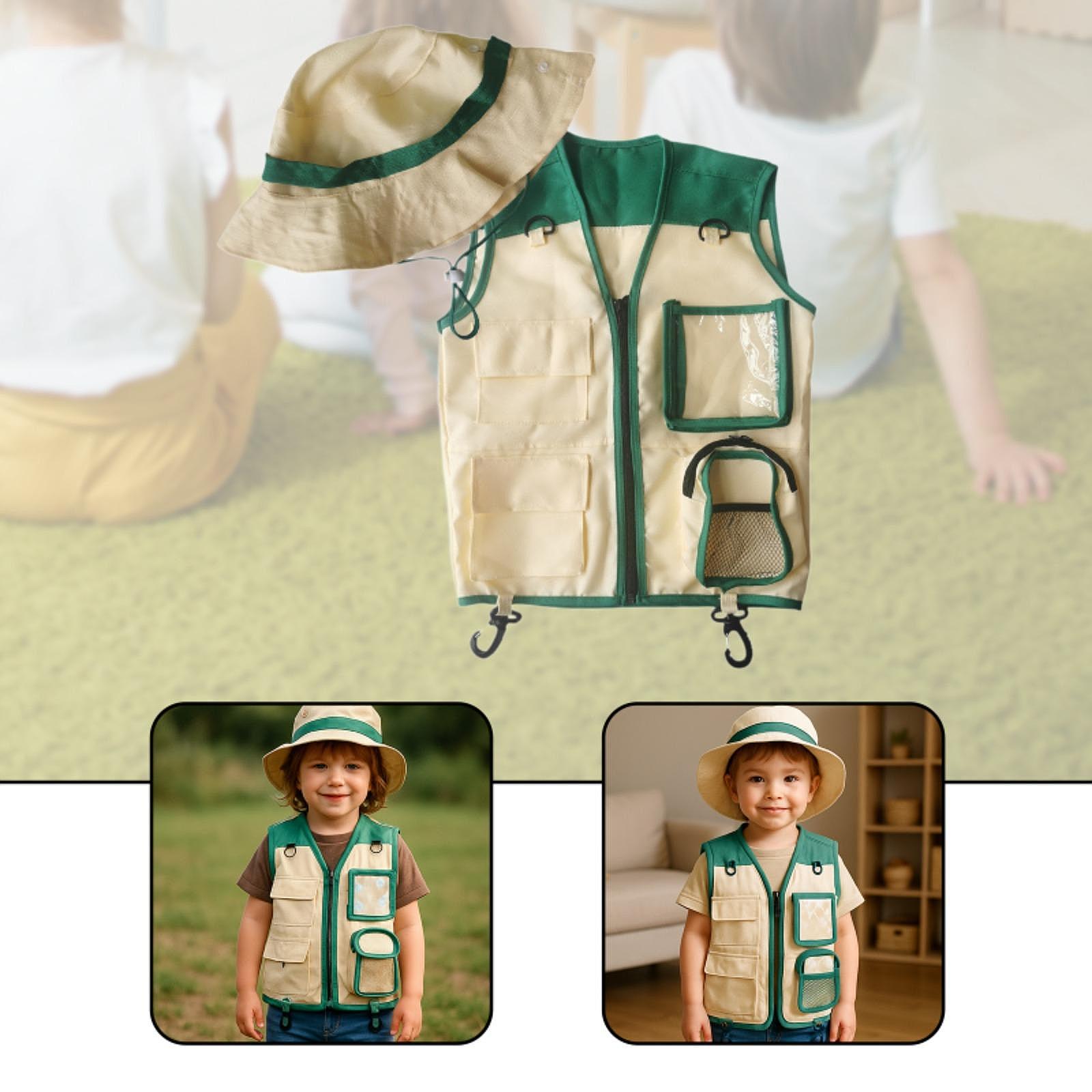 Kids Outdoor Exploration Vest  - đánh giá và giá Outdoor Camping Kids Activities