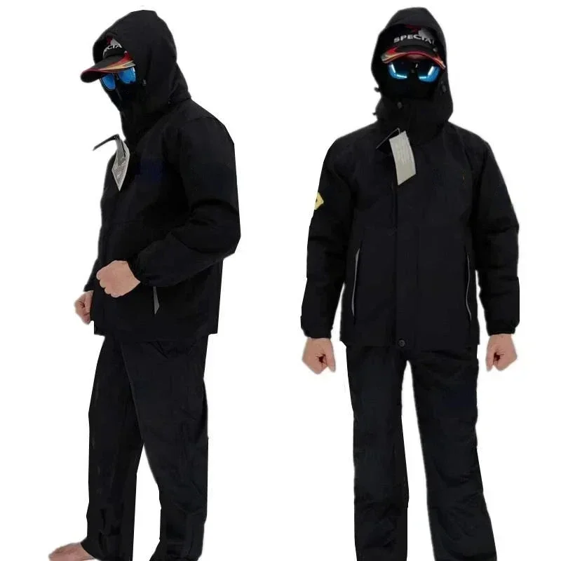Thick Fishing Clothes Set Wint - đánh giá và giá Outdoor Camping Jacket