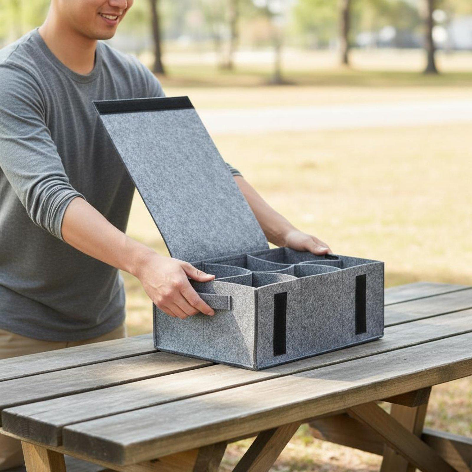 Household Felt Storage Pouch P - đánh giá và giá Outdoor Camping Equipment