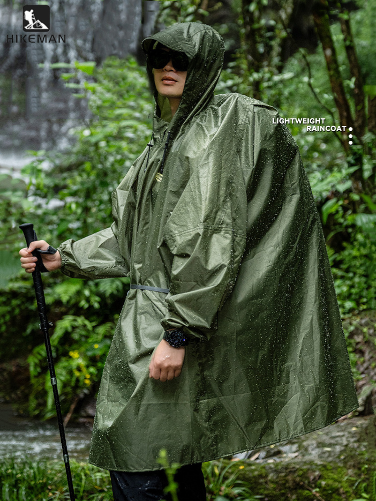 Ultralight Zipper Raincoat 210 - đánh giá và giá Outdoor Camping Jacket