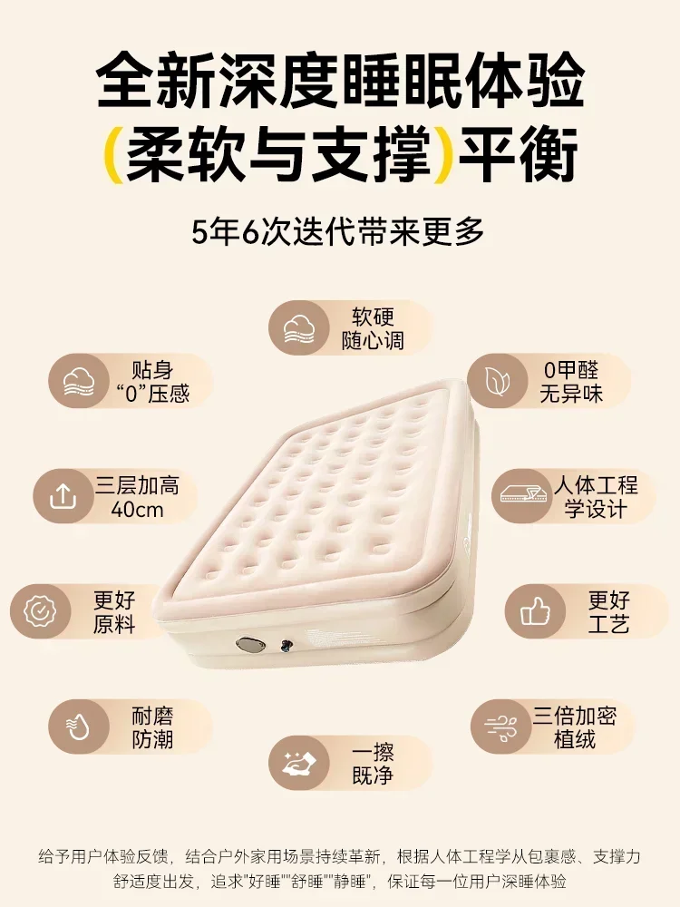 Single Raised Inflatable Mattr - đánh giá và giá Outdoor Camping Beds For Sale