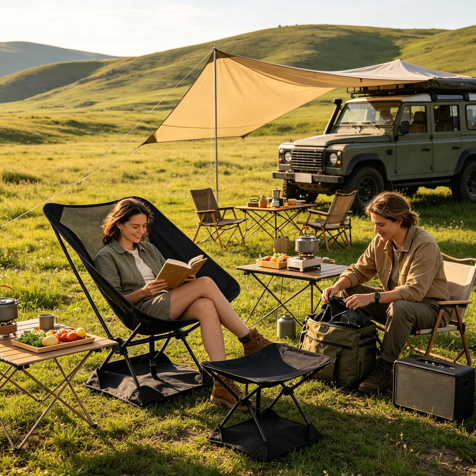 Oxford Cloth Anti-Sink Camp Ch - đánh giá và giá Outdoor Camping Recliner Chairs