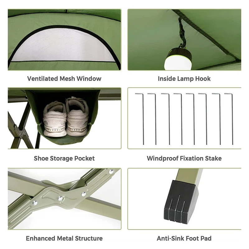 2026 Waterproof Outdoor Tents  - đánh giá và giá Outdoor Camping Beds For Sale