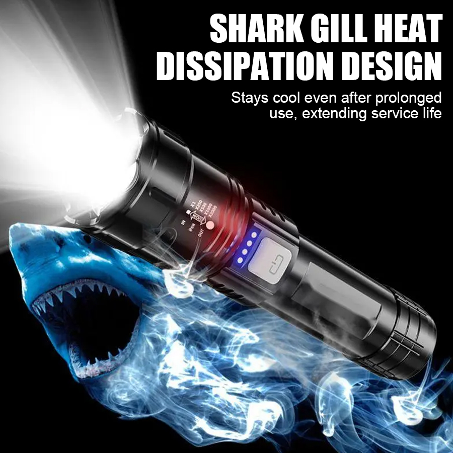 High Power P50 LED Flashlight  - đánh giá và giá Outdoor Camping Lighting