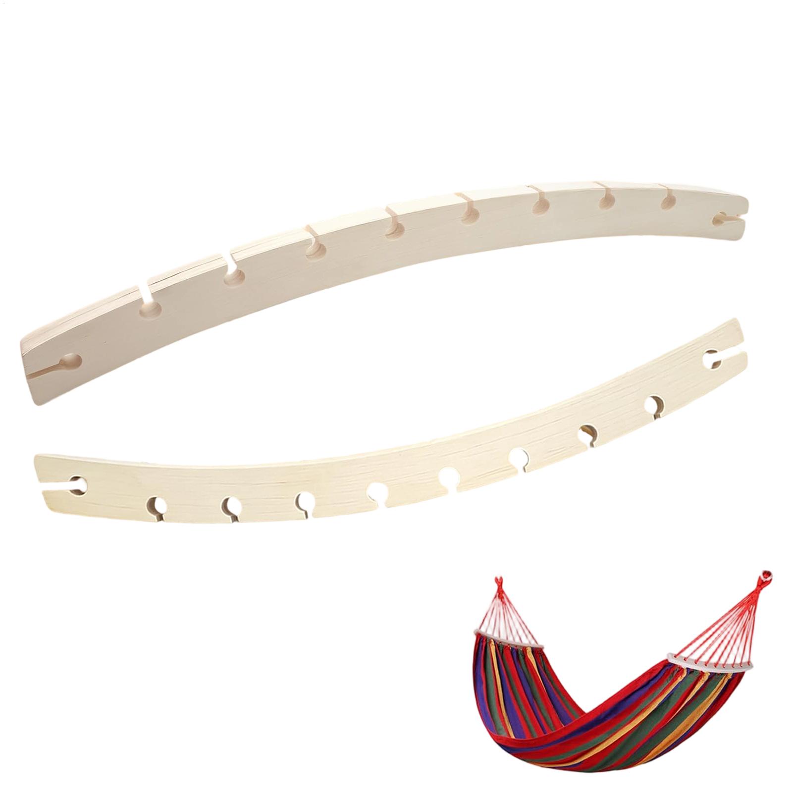 2 Pieces 10-Hole Wooden Hammoc - đánh giá và giá Camping Hammock