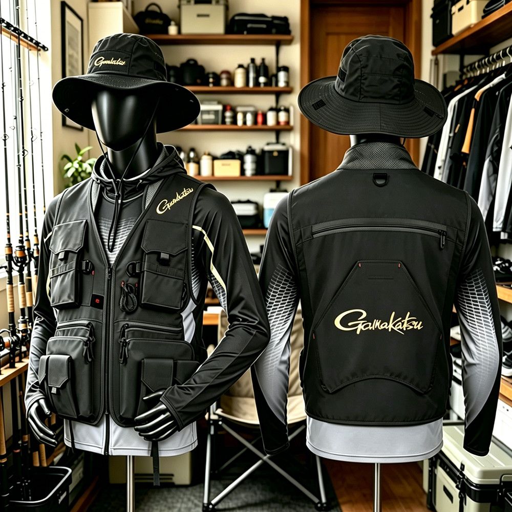 Gamakatsu Men Multi-Pocket Fis - đánh giá và giá Outdoor Camping Jacket