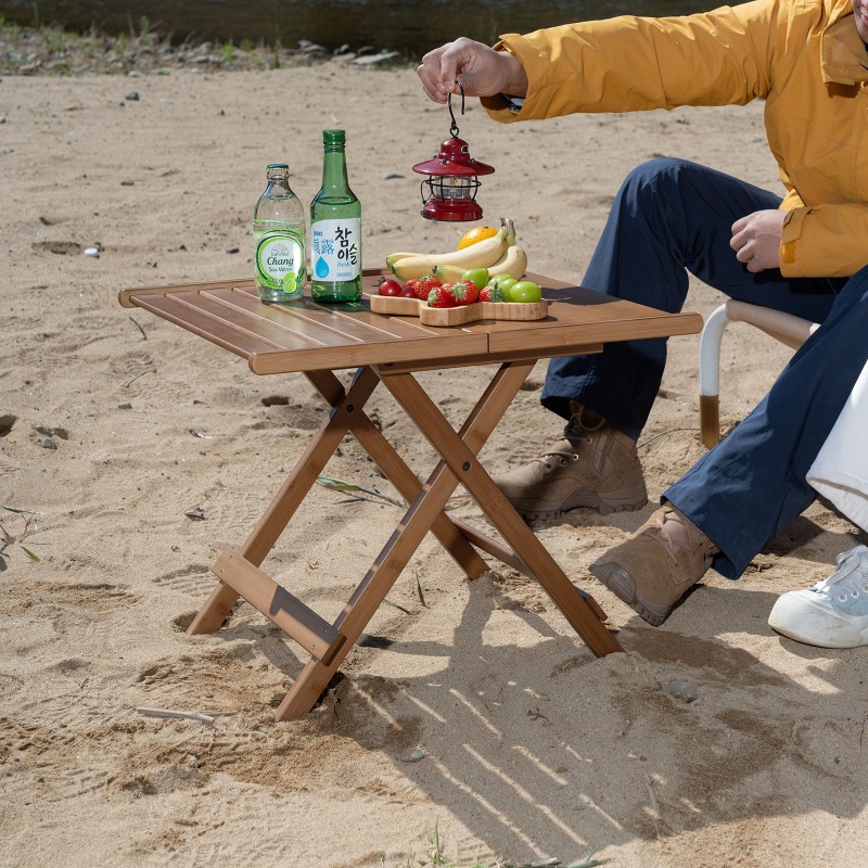 Portable Bamboo Folding Vendor - đánh giá và giá Outdoor Camping Rental