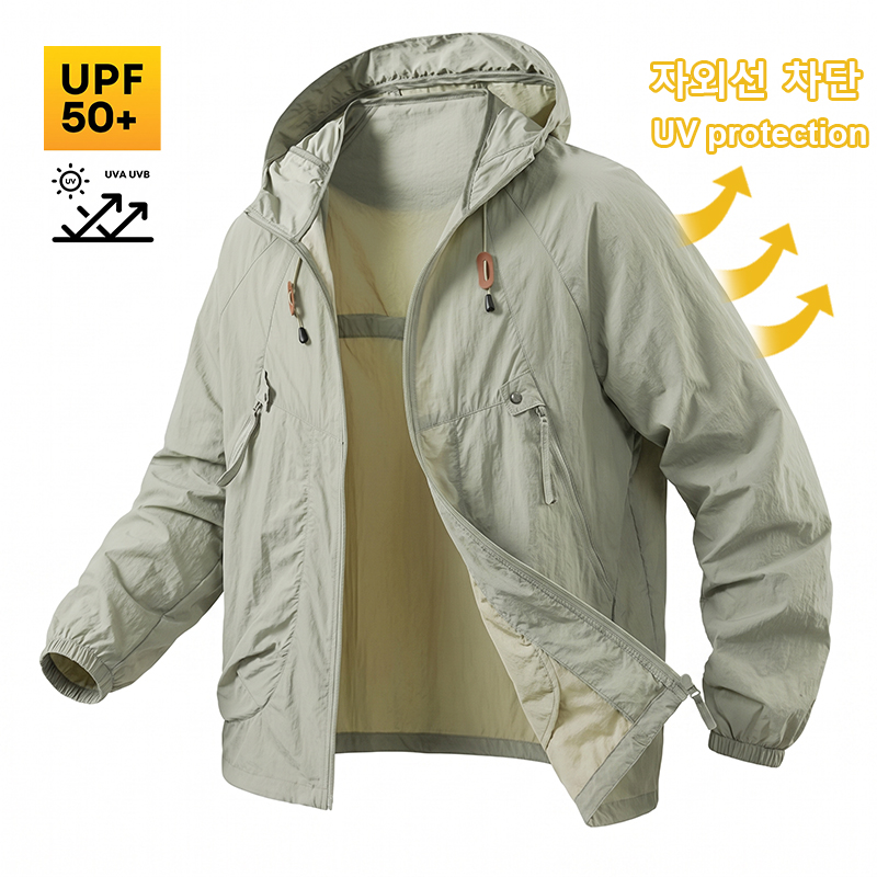 UPF50+ Men's Sun Protection Fi - đánh giá và giá Outdoor Camping Jacket