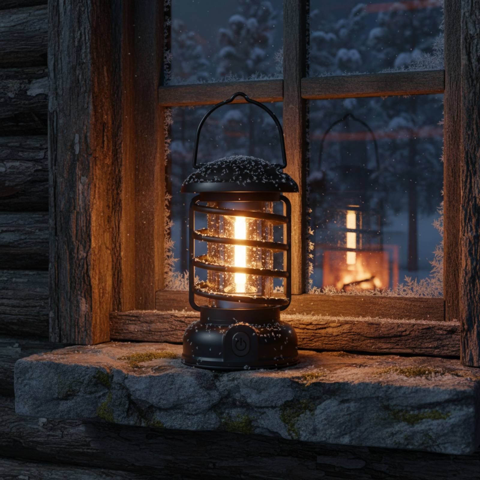 Retro Camping Lantern Two-Way  - đánh giá và giá Outdoor Camping Lighting