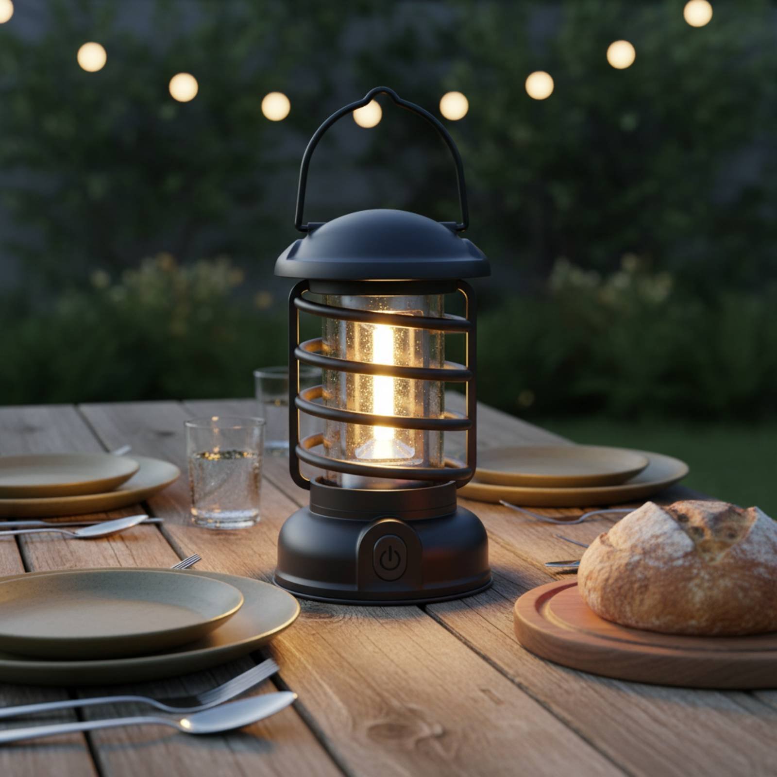 Retro Camping Lantern Two-Way  - đánh giá và giá Outdoor Camping Lighting