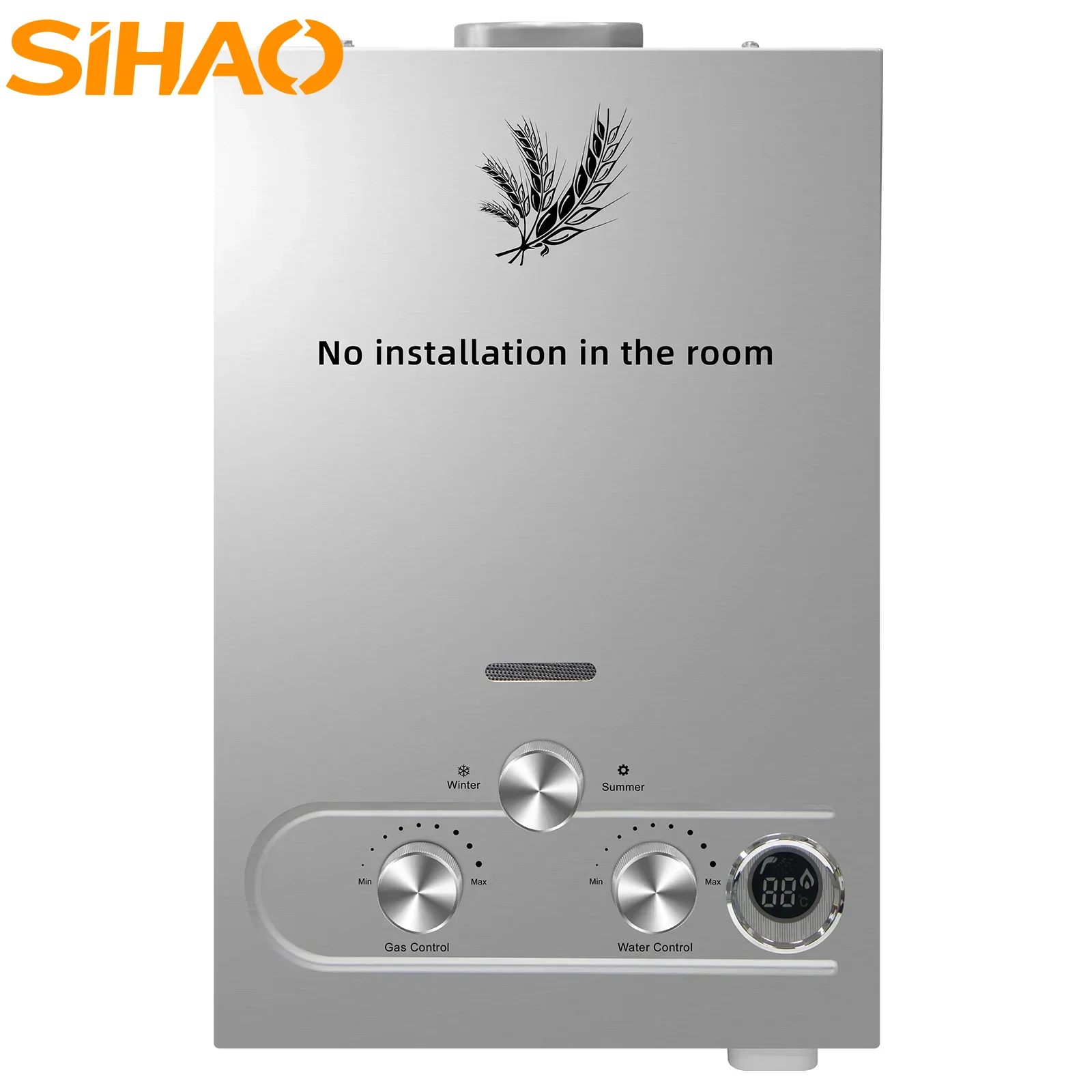 SIHAO LPG Water Heater 6L 8L 1 - đánh giá và giá Outdoor Camping Water Heater