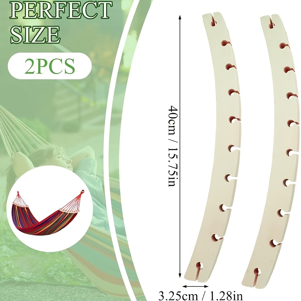 2Pcs Detachable Wooden Hammock - đánh giá và giá Camping Hammock
