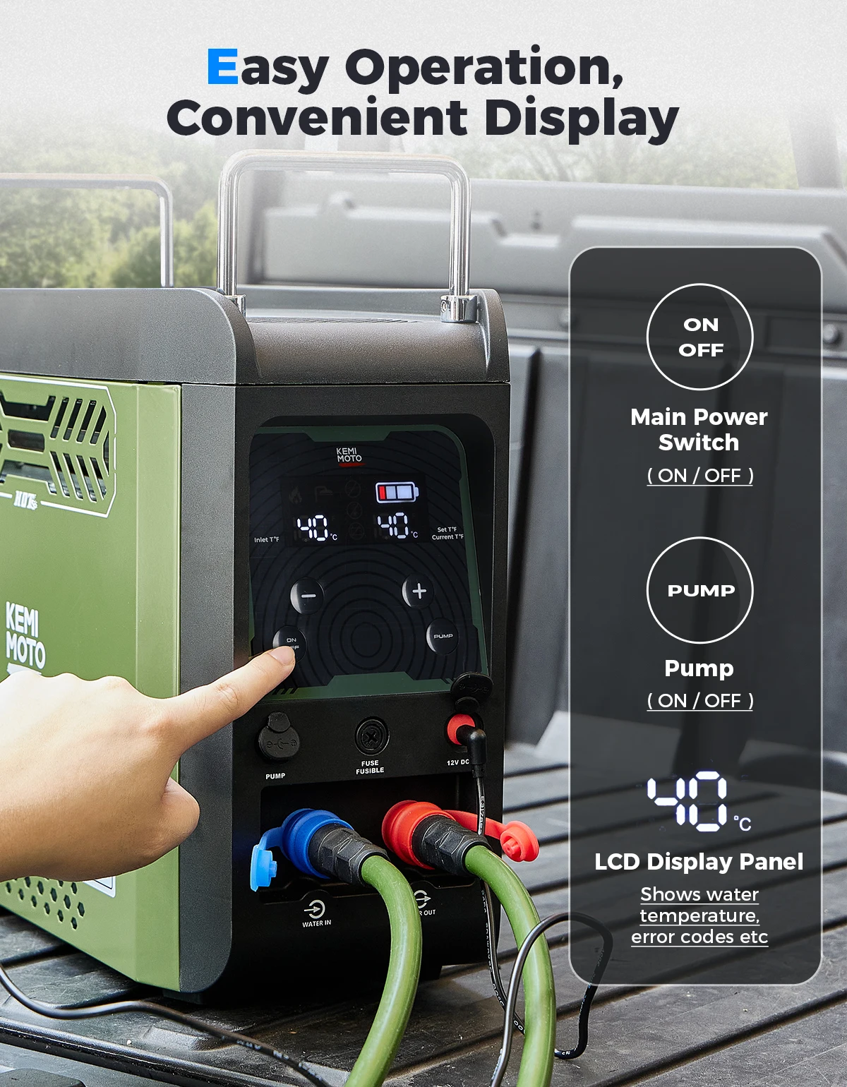 UTV 3s Instant Hot 20,000 BTU  - đánh giá và giá Outdoor Camping Water Heater