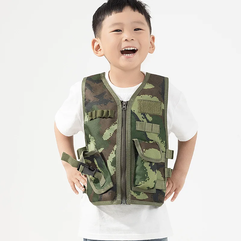Kids Tactical Vest Army Fans O - đánh giá và giá Outdoor Camping Kids Activities