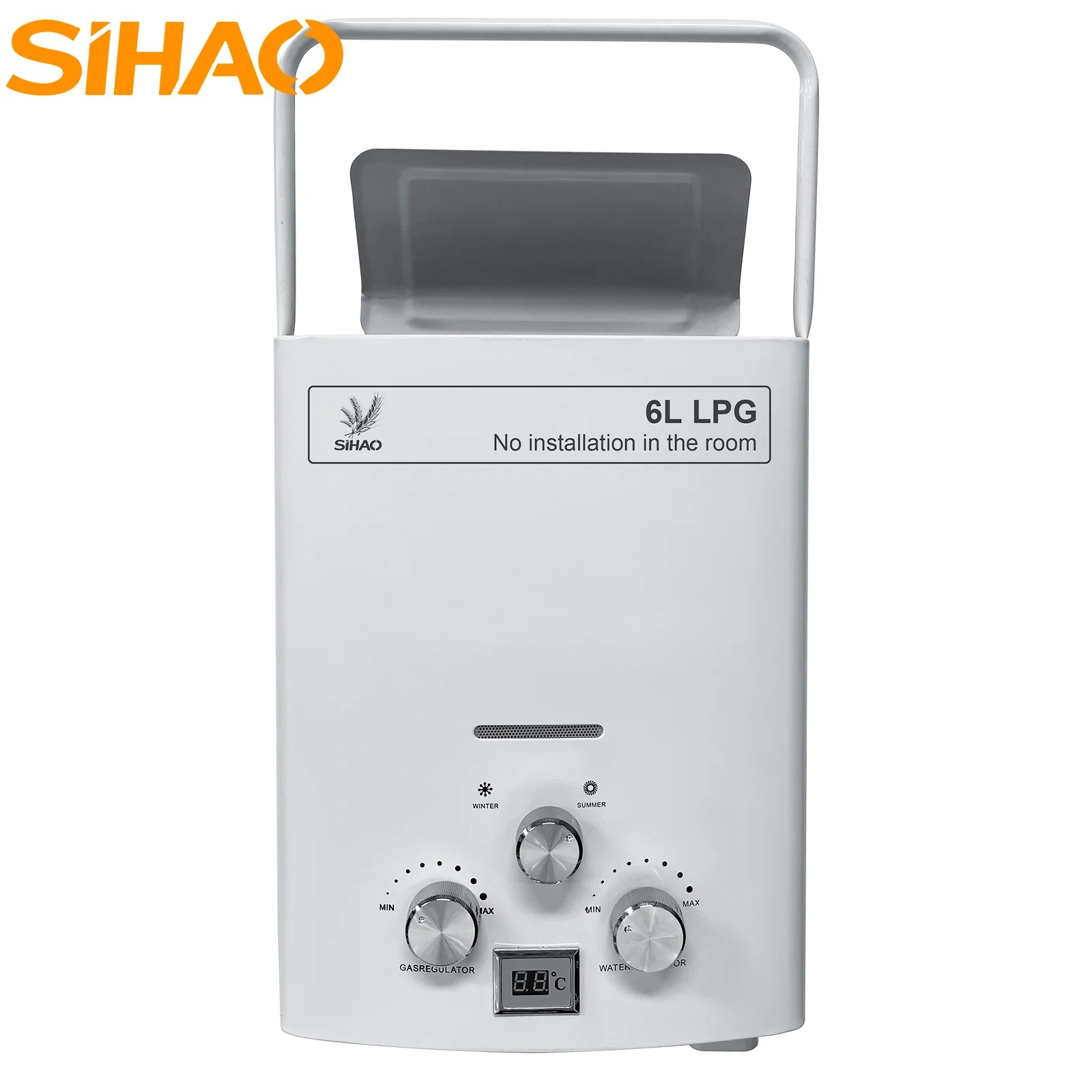 LPG Gas Water Heater|SIHAO 6L  - đánh giá và giá Outdoor Camping Water Heater