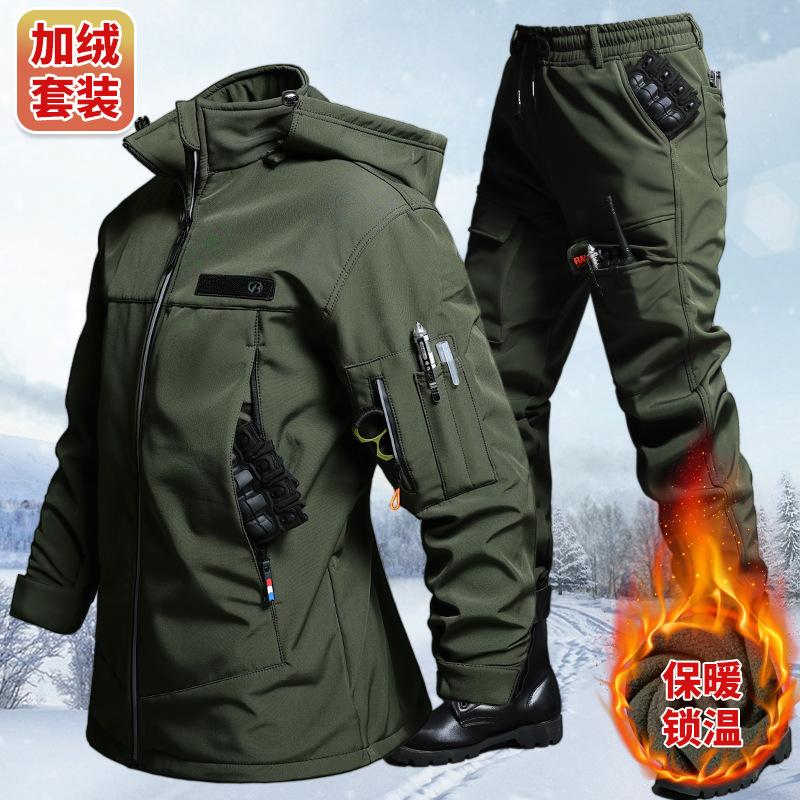 Autumn And Winter Velvet Water - đánh giá và giá Outdoor Camping Jacket
