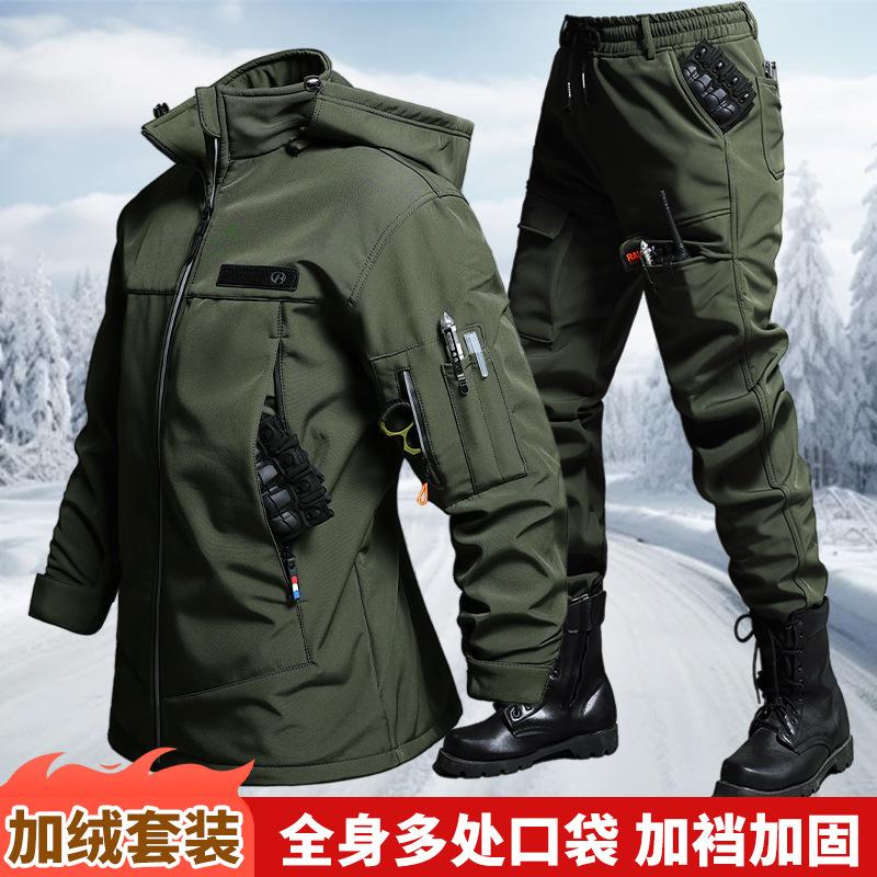 Autumn And Winter Velvet Water - đánh giá và giá Outdoor Camping Jacket