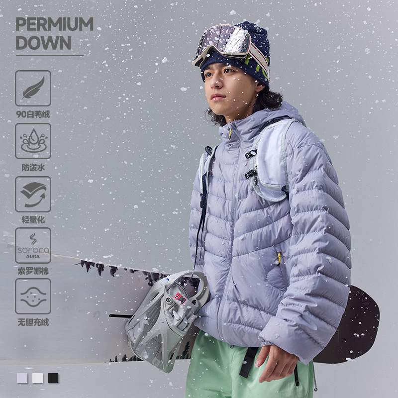 Quality Waterproof 90% White D - đánh giá và giá Outdoor Camping Jacket