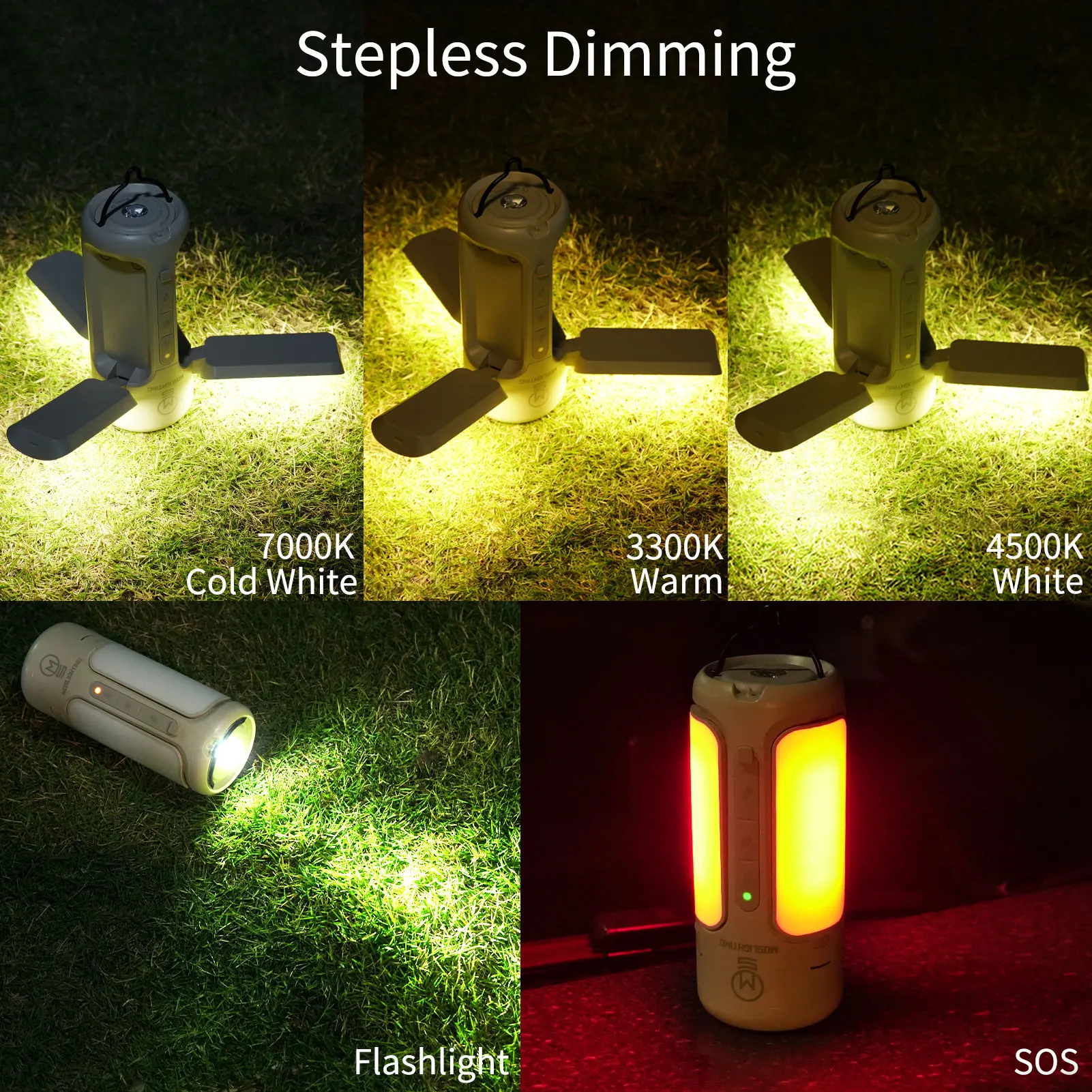 MOSLIGHTING Camping Lantern wi - đánh giá và giá Zd Outdoor Camping