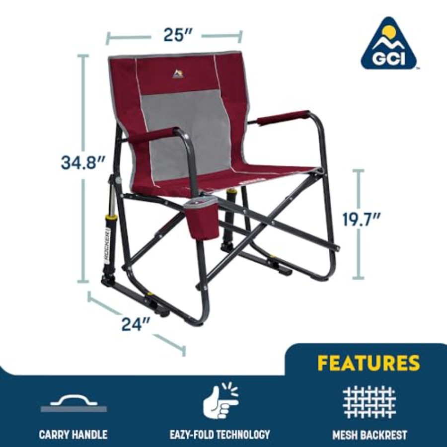 Freestyle Rocker Camping Chair - đánh giá và giá Outdoor Camping Rocking Chair